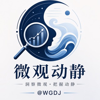 Telegram profile photo for 微观动静 @WGDJ