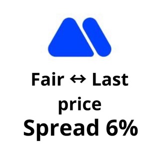 Telegram profile photo for Mexc Fair Last Spread 6%