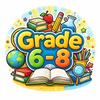 Telegram profile photo for Grade 6 and 8