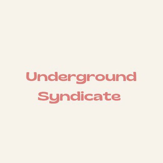 Telegram group profile photo for đź”´Underground Syndicateđź”´