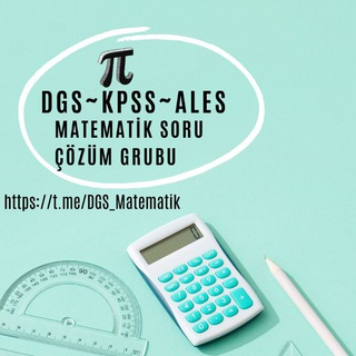 Telegram profile photo for 2025 KPSS ~ ALES ~ DGS MATEMATİK