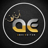 Telegram profile photo for ABHI EDITOR || 4K STATUS