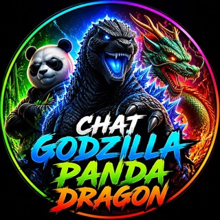 Telegram group profile photo for CHAT GODZILLA , PANDA , DRAGON