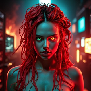 Telegram profile photo for Рыжая Кнопка