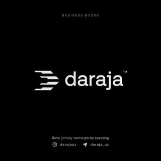 Telegram profile photo for DARAJA | Biznes kitoblar