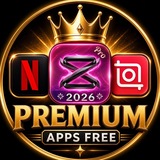 Telegram profile photo for 𓆩⚡︎ Premium Apps Free ⚡︎𓆪