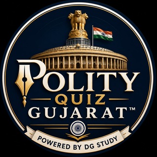 Telegram profile photo for Polity Quiz Gujarat™
