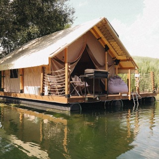 Telegram profile photo for Easy Camp | Домик на воде