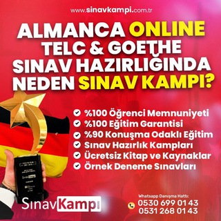 Telegram profile photo for SINAV KAMPI ALMANCA