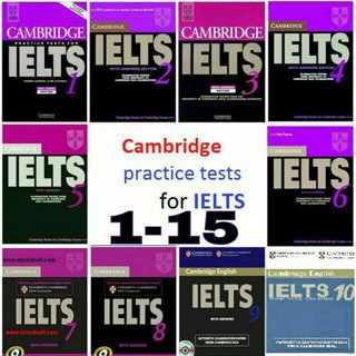 Telegram profile photo for IELTS Cambridge practice tests