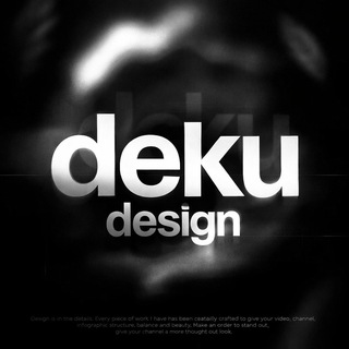 Telegram profile photo for deku design