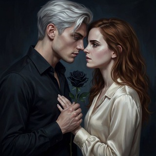 Telegram profile photo for Black Rose | Dramione