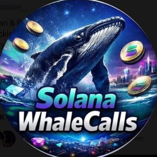 Telegram profile photo for SOLANA WHALE CALLS