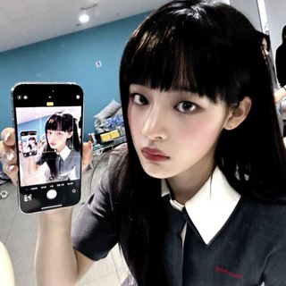 Telegram profile photo for minji stickers | стикеры с минджи