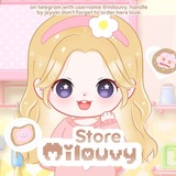 Telegram profile photo for ♡ pity - store milouvy 𖦹 ˙ 𝆕
