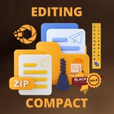 Telegram profile photo for Black Friday 2022 Editing Compact Channel