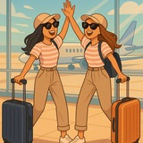 Telegram profile photo for Попутчицы в путешествия по всему миру