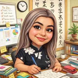 Telegram profile photo for 卡米拉老师 | Китайский язык и Китай