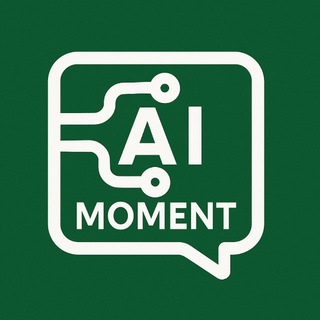Telegram profile photo for AI moment by Thomas