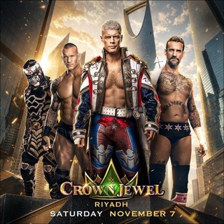 Telegram profile photo for WWE CROWN JEWEL 2026