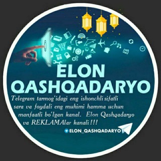 Telegram profile photo for ELON_QASHQADARYO
