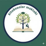 Telegram profile photo for Kitobxonlar maktabi