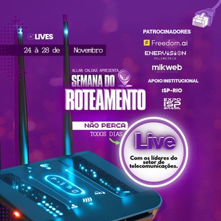 Telegram profile photo for Semana do Roteamento (24 á 28 de Novembro de 2025)