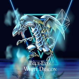 Telegram profile photo for Blue eyes white dragon