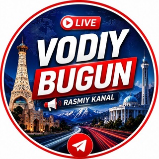 Telegram profile photo for Vodiy Bugun | Расмий канал🔊