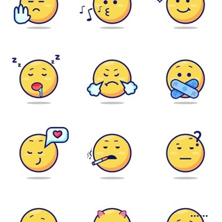 Telegram profile photo for 表情包大全|表情|贴纸(emoji hub)😁😂😏☺️