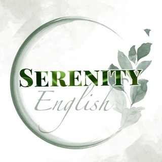 Telegram profile photo for Serenity English🌿 انگلیسی با سرنیتی