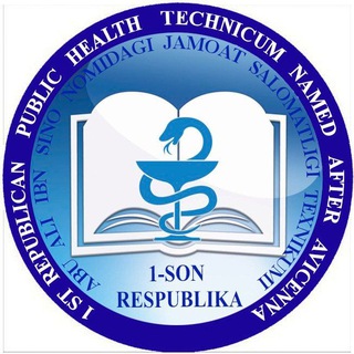 Telegram profile photo for 1–son Respublika Abu Ali Ibn Sino nomidagi jamoat salomatligi texnikumi