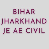 Telegram profile photo for Bihar Jharkhand AE JE CIVIL BPSC BTSC JPSC JSSC
