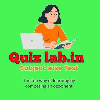 Telegram profile photo for Quizlab.in (WBCS)π