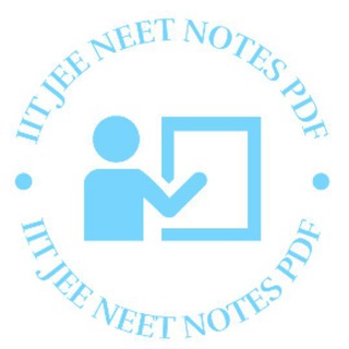 Telegram profile photo for Iit Jee Neet Notes Pdf