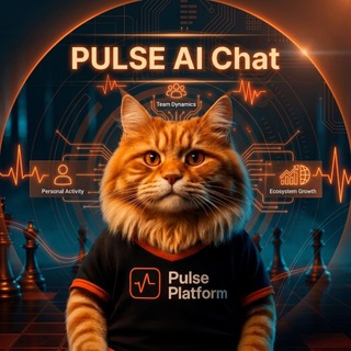 Telegram group profile photo for ⚡️PULSE AI Chat✨