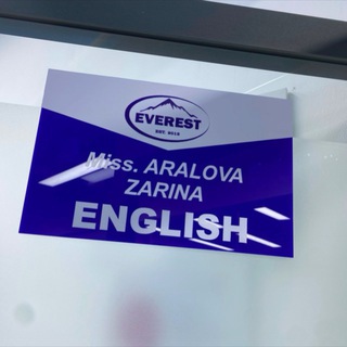 Telegram profile photo for Zarina Aralova| IELTS 8