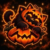 Telegram profile photo for PUMPKINCAT ~ PORTAL