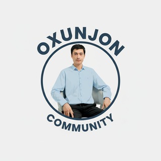 Telegram profile photo for Oxunjon Community | Startuplarda vakansiya