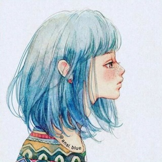 Telegram profile photo for الآنْـسِة بْـلو 💙🦋.