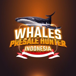 Telegram group profile photo for Whale Presale Hunter Indonesia