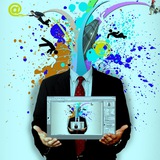 Telegram profile photo for Дизайнер | Лого | Бренд