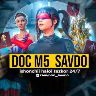 Telegram profile photo for DOC M5 SAVDO