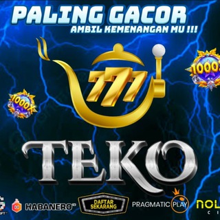 Telegram profile photo for TEKO777 | INFO RTP | TESTIMONI MEMBER