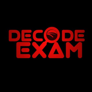 Telegram profile photo for Decode Exam Group
