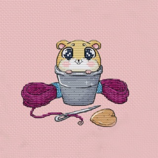 Telegram profile photo for Хомяк - Схемы вышивки крестиком