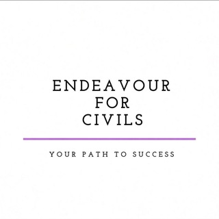 Telegram profile photo for ENDEAVOUR FOR CIVILS
