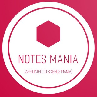 Telegram profile photo for Notes Mania JEE 2024-25