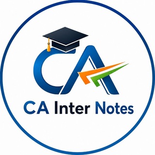 Telegram profile photo for CA Notes Inter (FOCUS)