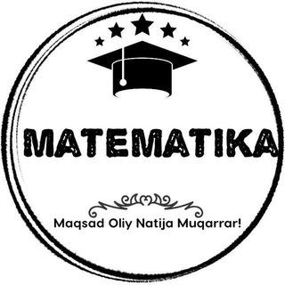 Telegram profile photo for Matematika 7-6-sinf yechimi